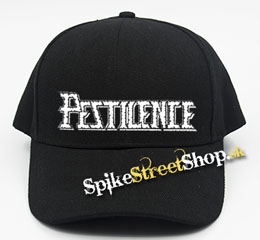 PESTILENCE - Logo - čierna šiltovka (-30%=AKCIA)