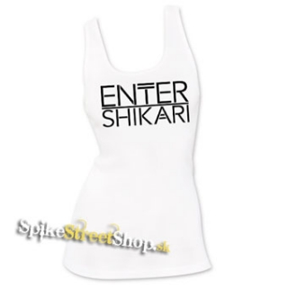 ENTER SHIKARI - Logo - Ladies Vest Top - biele