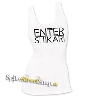 ENTER SHIKARI - Logo - Ladies Vest Top - biele