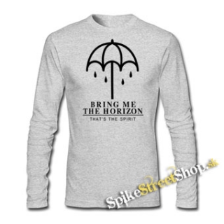 BRING ME THE HORIZON - That's The Spirit - šedé pánske tričko s dlhými rukávmi