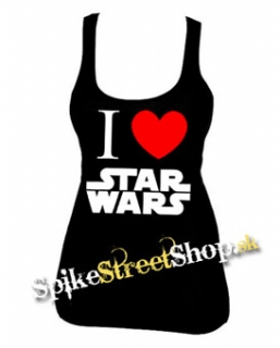 I LOVE STAR WARS - Ladies Vest Top