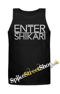 ENTER SHIKARI - Logo - Mens Vest Tank Top - čierne