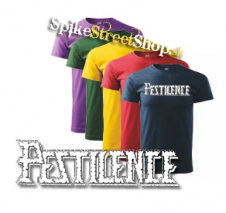 PESTILENCE - Logo - farebné pánske tričko