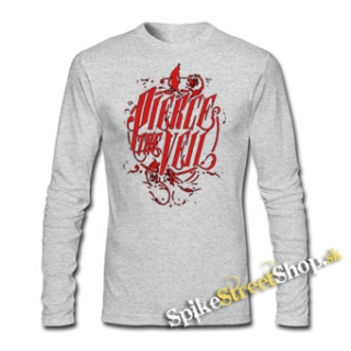 PIERCE THE VEIL - Selfish Machines - šedé pánske tričko s dlhými rukávmi