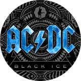 AC/DC - Black Ice - blue motive - odznak
