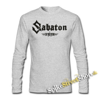 SABATON - The Last Stand - šedé pánske tričko s dlhými rukávmi