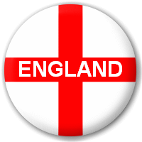 ENGLAND FLAG - Anglická zástava - odznak