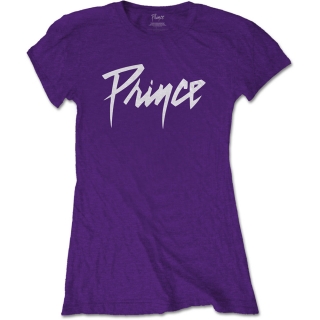 PRINCE - Logo - fialové dámske tričko