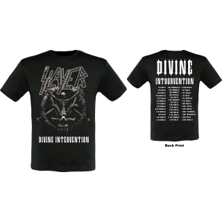 SLAYER - Divine Intervention 2014 Dates - čierne pánske tričko