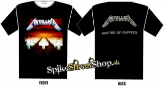 METALLICA - Master Of Puppets - čierne pánske tričko