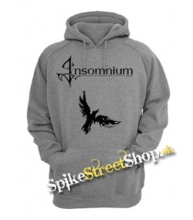 INSOMNIUM - Bird - šedá pánska mikina