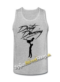 DIRTY DANCING - Mens Vest Tank Top - šedé