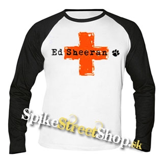 ED SHEERAN - Plus - pánske tričko s dlhými rukávmi