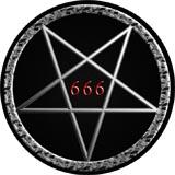 PENTAGRAM - 666 - odznak