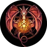 PENTAGRAM - Dragon - odznak