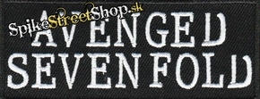 AVENGED SEVENFOLD - B&W Logo - nažehlovacia nášivka