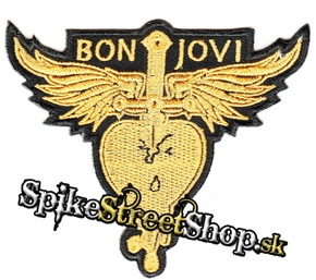 BON JOVI - Logo - nažehlovacia nášivka