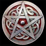PENTAGRAM - Red Celtic - odznak