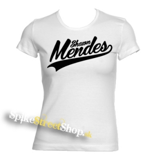 SHAWN MENDES - Logo - biele dámske tričko