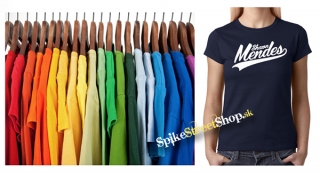 SHAWN MENDES - Logo - farebné dámske tričko