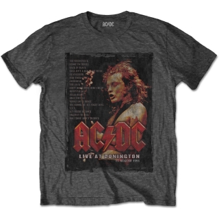 AC/DC - Donington Set - sivé pánske tričko