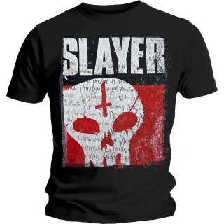 SLAYER - Undisputed Attitude Skull - čierne pánske tričko