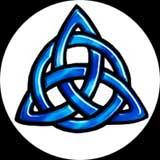 TRIQUETRA - Blue Motive - odznak