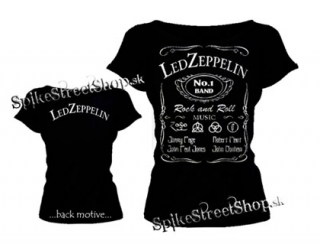 LED ZEPPELIN - Jack Daniels Motive - dámske tričko