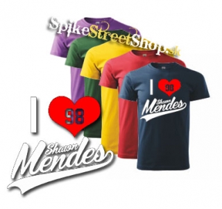 I LOVE SHAWN MENDES - farebné pánske tričko