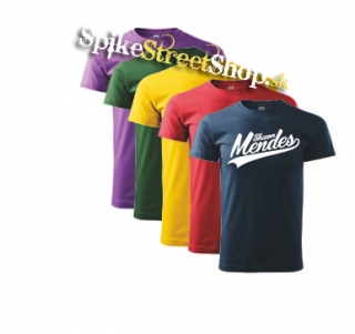 SHAWN MENDES - Logo - farebné pánske tričko