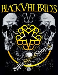 BLACK VEIL BRIDES - Double Skull - chrbtová nášivka