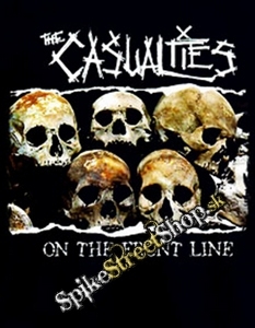 CASUALTIES - On The Front Line - chrbtová nášivka