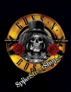 GUNS N ROSES - Bullet Slash Skull - chrbtová nášivka