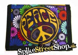 PEACE - Multiflower - peňaženka