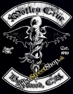 MOTLEY CRUE - Caduceus - chrbtová nášivka