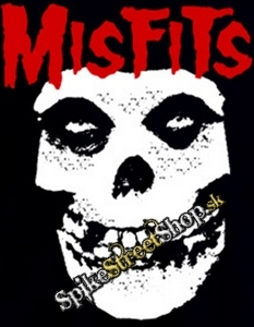 MISFITS - Skull - chrbtová nášivka