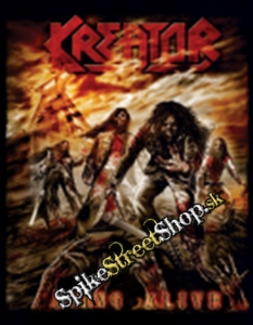 KREATOR - Dying Alive - chrbtová nášivka