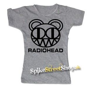RADIOHEAD - Logo - šedé dámske tričko