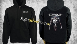 FEAR FACTORY - Genexus - čierna pánska mikina na zips