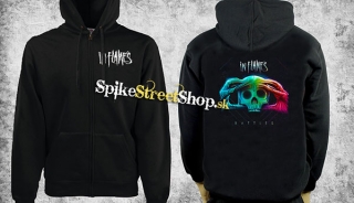 IN FLAMES - Battles - čierna pánska mikina na zips