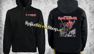 IRON MAIDEN - Maiden England - čierna pánska mikina na zips