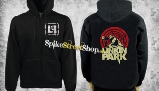 LINKIN PARK - Prophagande Logo - čierna pánska mikina na zips