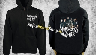 MOTIONLESS IN WHITE - Logo - čierna pánska mikina na zips