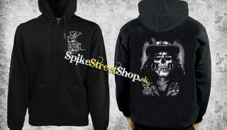 SLASH - Rock N Roll - čierna pánska mikina na zips