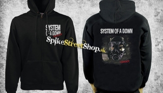 SYSTEM OF A DOWN - Toxicity - čierna pánska mikina na zips