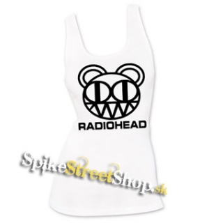 RADIOHEAD - Logo - Ladies Vest Top - biele
