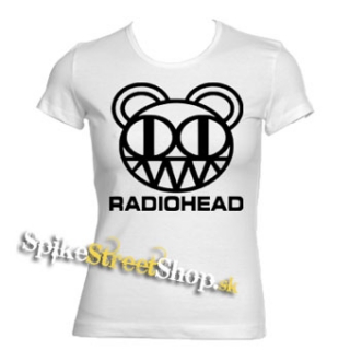 RADIOHEAD - Logo - biele dámske tričko