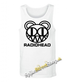 RADIOHEAD - Logo - Mens Vest Tank Top - biele