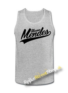 SHAWN MENDES - Logo - Mens Vest Tank Top - šedé