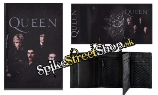 QUEEN - Band & Crest Log - peňaženka